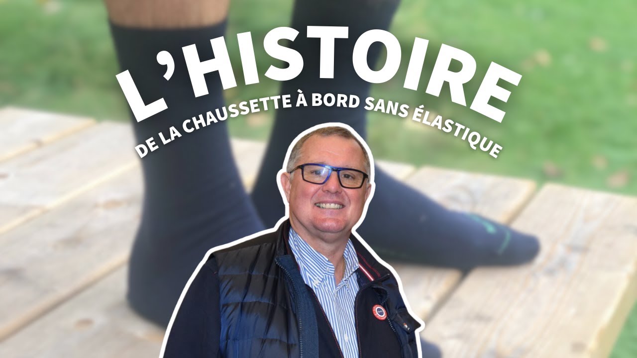 Mi-bas coton bio sans élastiques mixtes