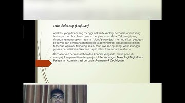 PRESENTASI SEMINAR HASIL 2022 UNIVERSITAS BINA DARMA PALEMBANG