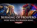 Burning of Prospero: Wolf King vs Crimson King | Warhammer 40k Lore