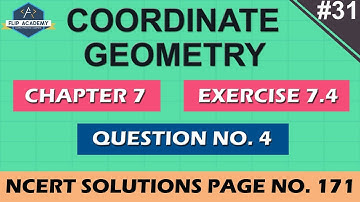 Coordinate Geometry Ex 7.4 Q.4, NCERT, Solutions CBSE Class 10th Maths