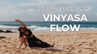 20 Minute Full Body Vinyasa Flow | Intermediate Vinyasa Yoga Class