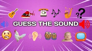 Guess The Sound Quiz | 20 Sounds to Guess