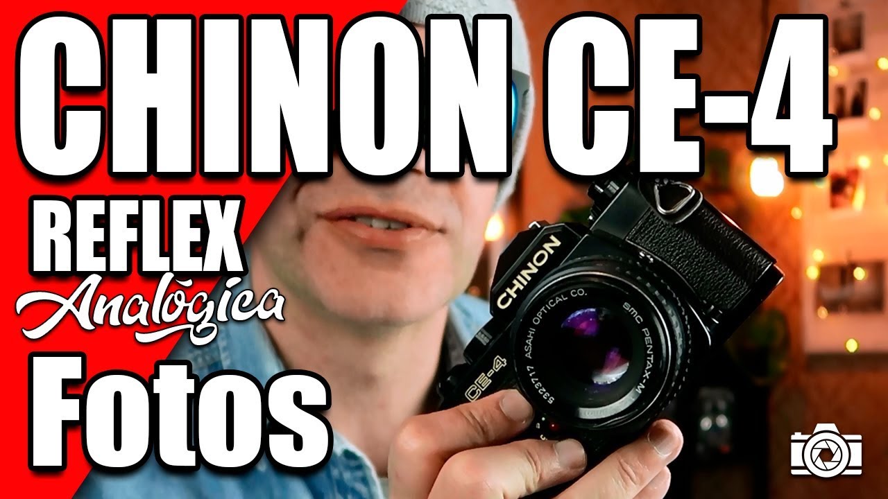 Chinon CE-4 cuerpo de cámara y lente 50mm para Cámara club etc. 