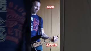 RANCID - Bloodclot - Bass Cover #rancid #bloodclot #lifewontwait #basscover #punk #punkrock