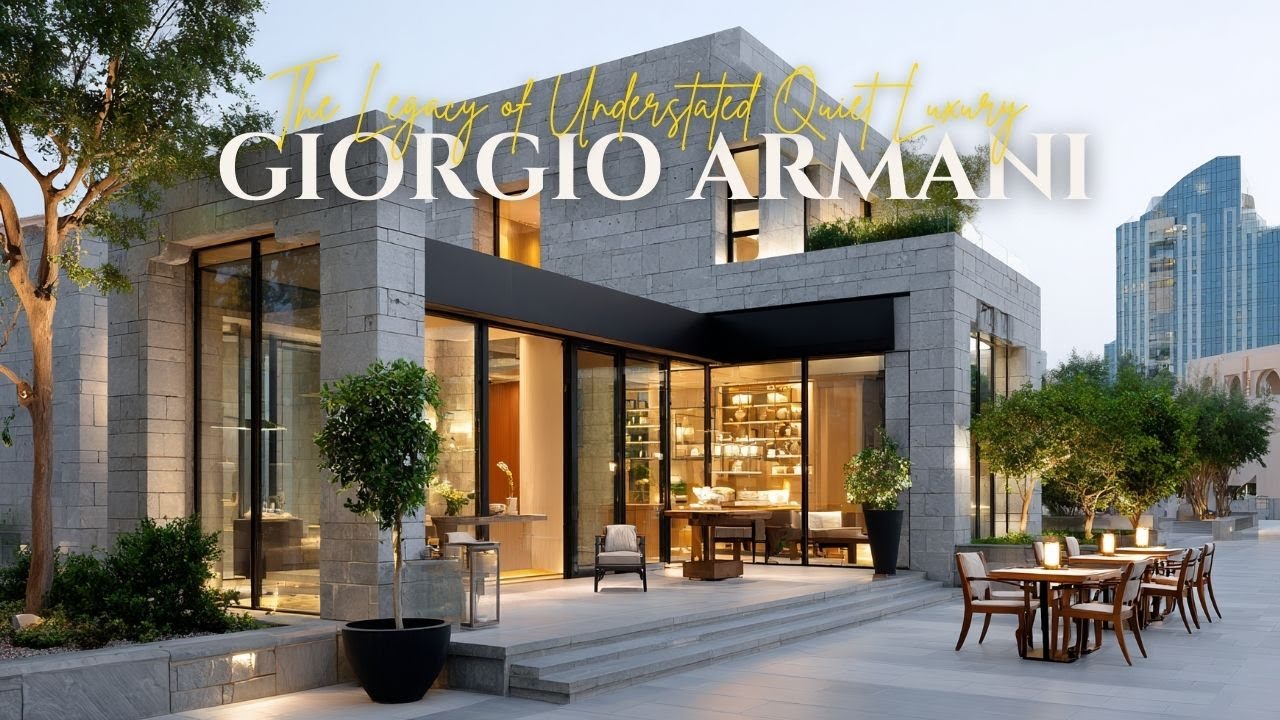 Наследие Джорджио Армани в архитектуре, определяемое сдержанной тихой роскошью