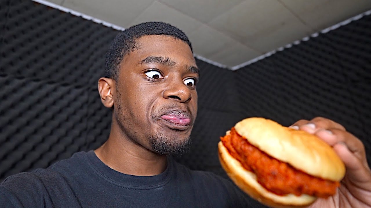 Wingstop Rapper when you try the new wingstop chickensandwich - YouTube