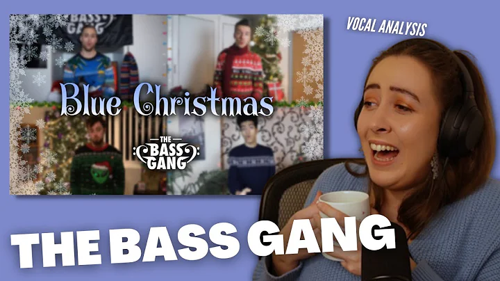 THE BASS GANG Blue Christmas | Vocal Coach Reacts ...