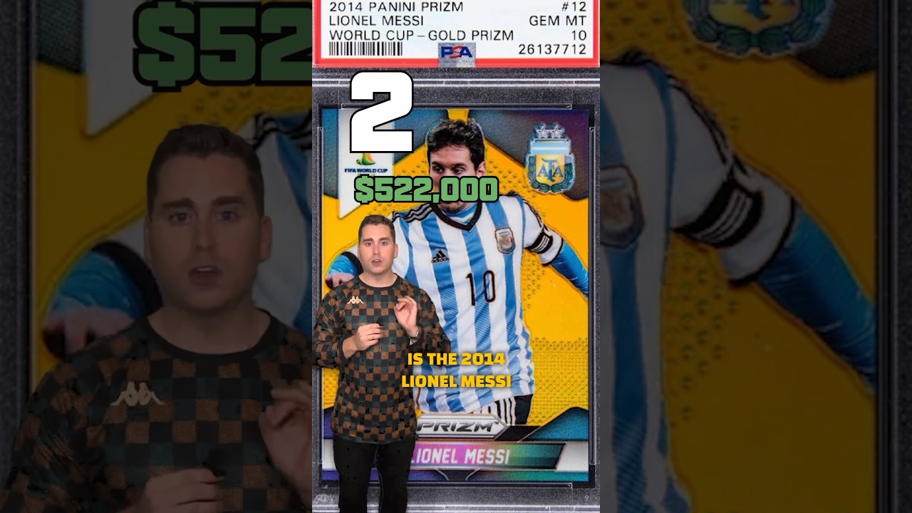 Most EXPENSIVE football cards ever sold 🤑