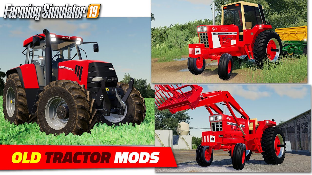 Fs19 Old Tractor Mods 2020 11 01 Review Youtube