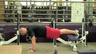 Self Made Exercise Index:  Elevated Static Pushup