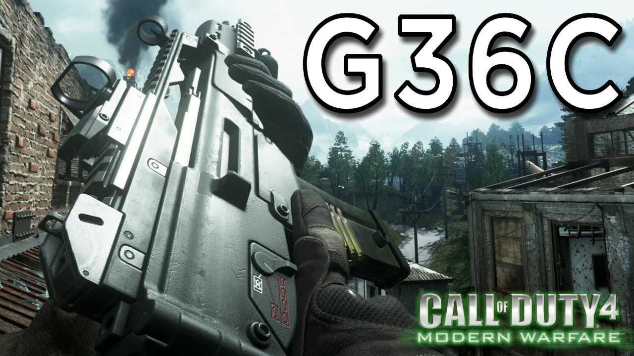 G36C on Modern Warfare Remastered PS5 Gameplay