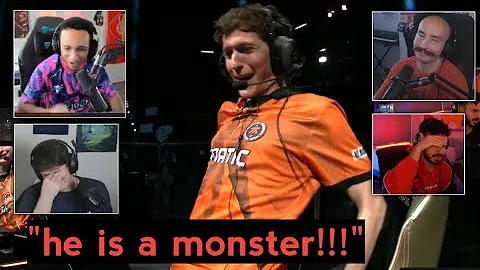 4 minutes of Fns and streamers react to FNC BOASTER CLUTCHES VS RRQ IN CHAMPS 2025