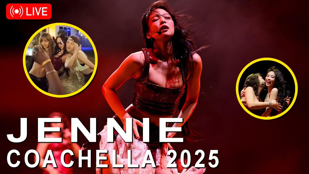 🔴Rosé & Lisa react to Jennie's Coachella performance
