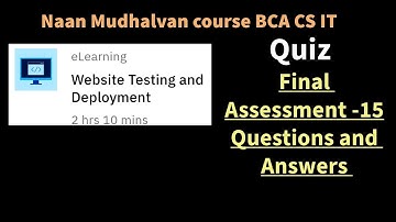 website testing and deployment final Assessment -15 questions and Answers|Git and GitHup