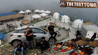 Outdoor Tour II First Car Vlog II Ramite THE TENT TOWN Miklajung Morang Best Place For Camping