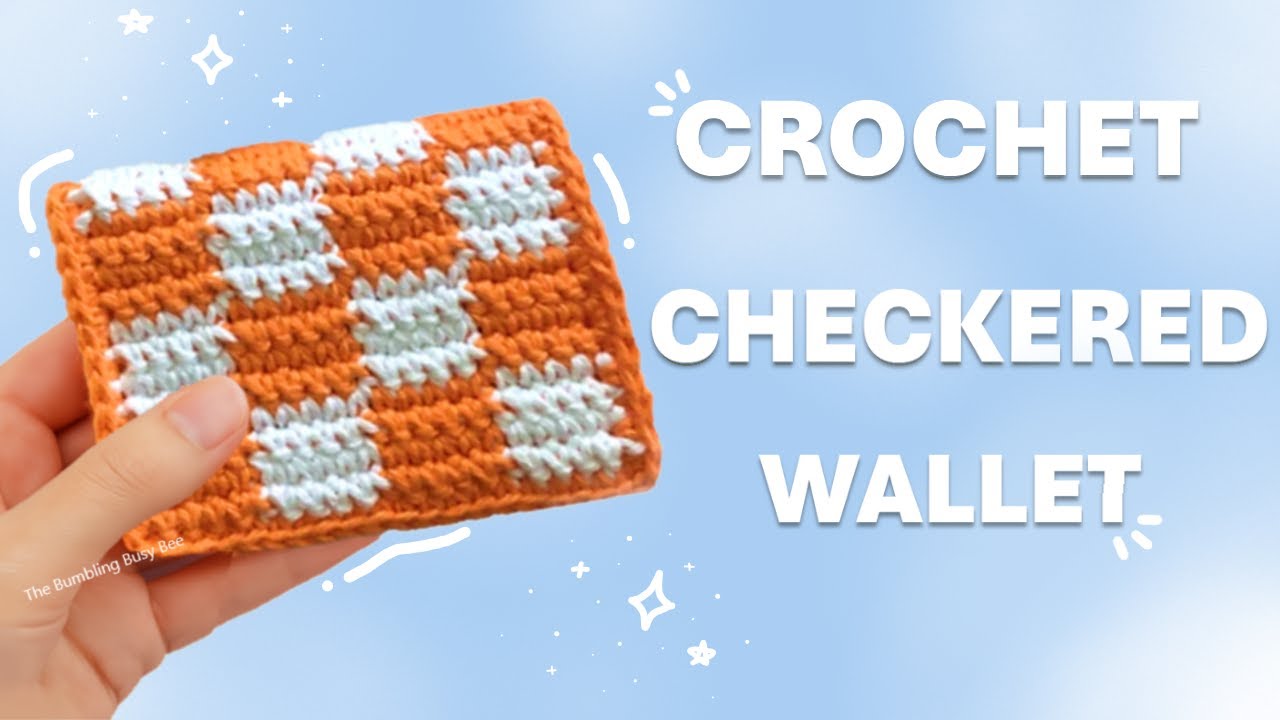 Checkered Card Holder Wallet photo 1