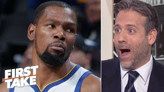 If the 'sorry Knicks' get KD or ANY top free agent, I'll be shocked! - Max Kellerman | First Take