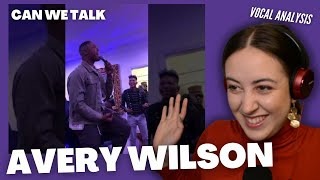 AVERY WILSON Can We Talk | Vocal Coach Reacts (& Analysis) | Jennifer Glatzhofer Net Worth