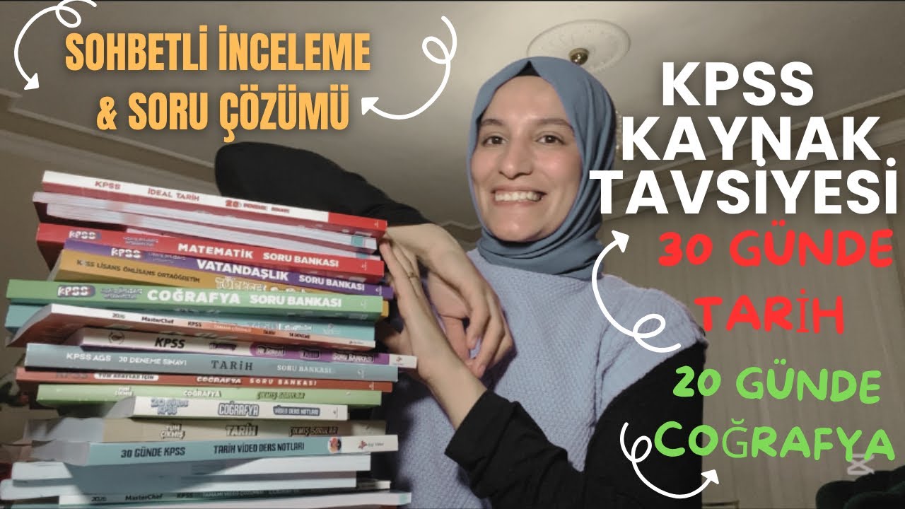 Bu Videoyu İzlemeden KPSS Kaynak Alma!📚 30 Günde Tarih & 20 Günde Coğrafya (Dizgi Kitabevi)