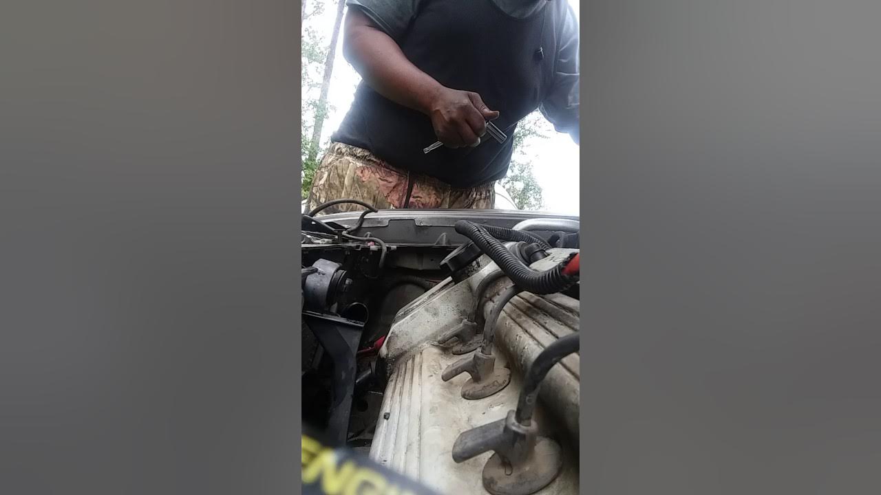 How to remove the alternator from a Cadillac DeVille Concours - YouTube
