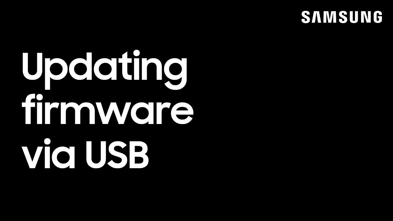 How to manually update the firmware on your Samsung TV | Samsung US