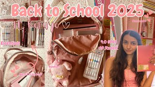 MUST HAVE JAPANESE BACK TO SCHOOL HAUL 2025!!   Kokuyo Haul + What’s in My Bag   4 0 GPA Student screenshot 4