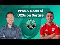 Pros  cons of u23s on sorare featuring lairdinho and harry trades