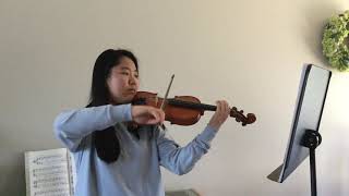 Violin Audition Demonstration for Bravura Strings 2021-2022