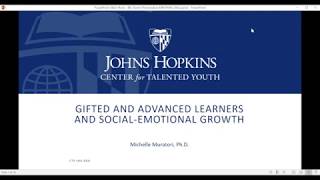 Gifted and Advanced Learners and Social-Emotional Growth | Johns Hopkins Center for Talented Youth