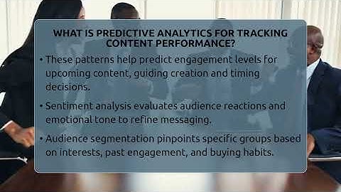 What Is Predictive Analytics For Tracking Content Performance? - Everyday-Networking