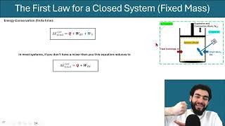 Energy Balance Of Closed Systems Explained Lecture 14 - Practical Heat Transfer