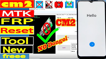 All MTK Frp Bypass In One Click CM2 Dongle✔