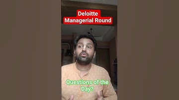 Deloitte Managerial Round Interview Questions 2025 Salesforce Developer Interview Scenario Based