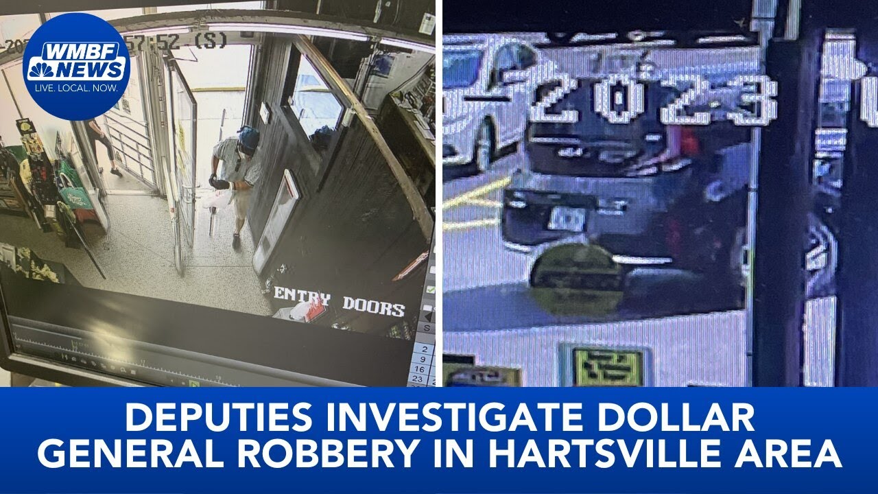 Deputies investigate Dollar General robbery in Hartsville area - YouTube
