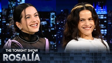 ROSALÍA Teaches Jimmy to Sing "La Perla," Reveals Texts from Harry Styles and More!