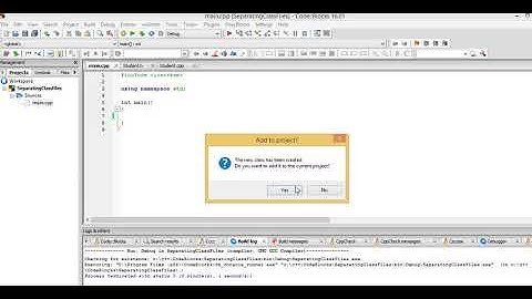 separating class files and functions into different files Lesson 36 by CodingSides