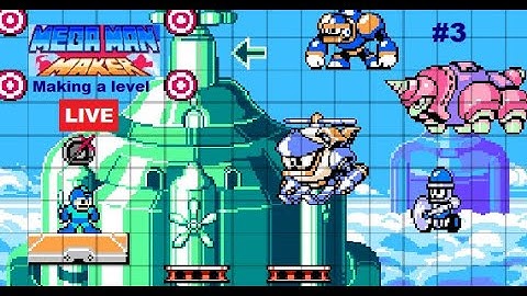 Making a Mega Man Maker level (1.8) #3