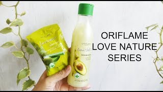 LOVE NATURE RADIANCE FACIAL KIT WITH ORGANIC MILK, HONEY AND TURMERIC TESTIMONI ORIFLAME