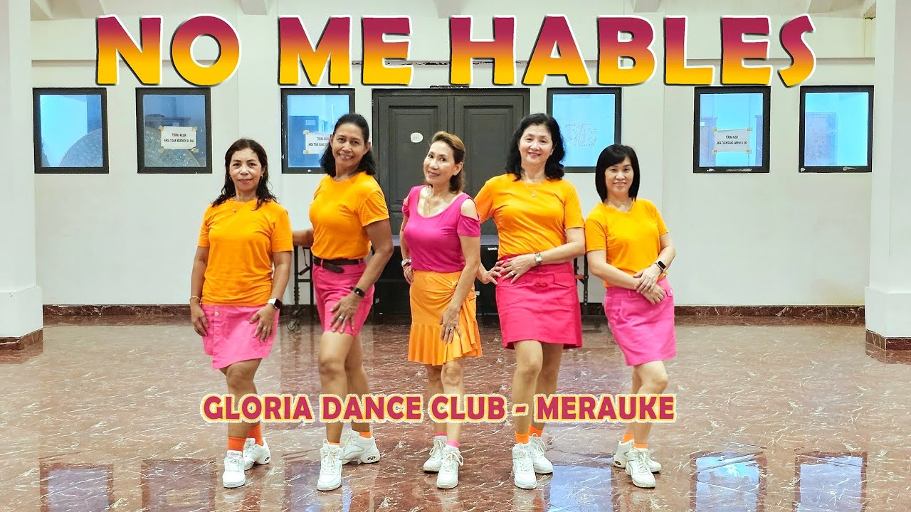NO ME HABLES // LINE DANCE // Choreo CAECILIA MARIA FATRUAN // GDC MERAUKE PAPUA SELATAN
