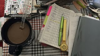 Sunday Reset Planning & B6Slim Sterling Ink Horizontal w/ 2026 Intentions 