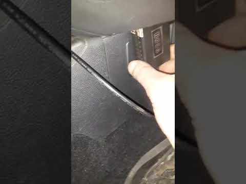 Datsun OBD разьем расположение
