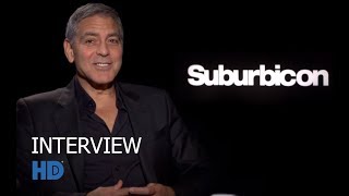 SUBURBICON [HD] | interview George Clooney, Matt Damon, Julianne Moore