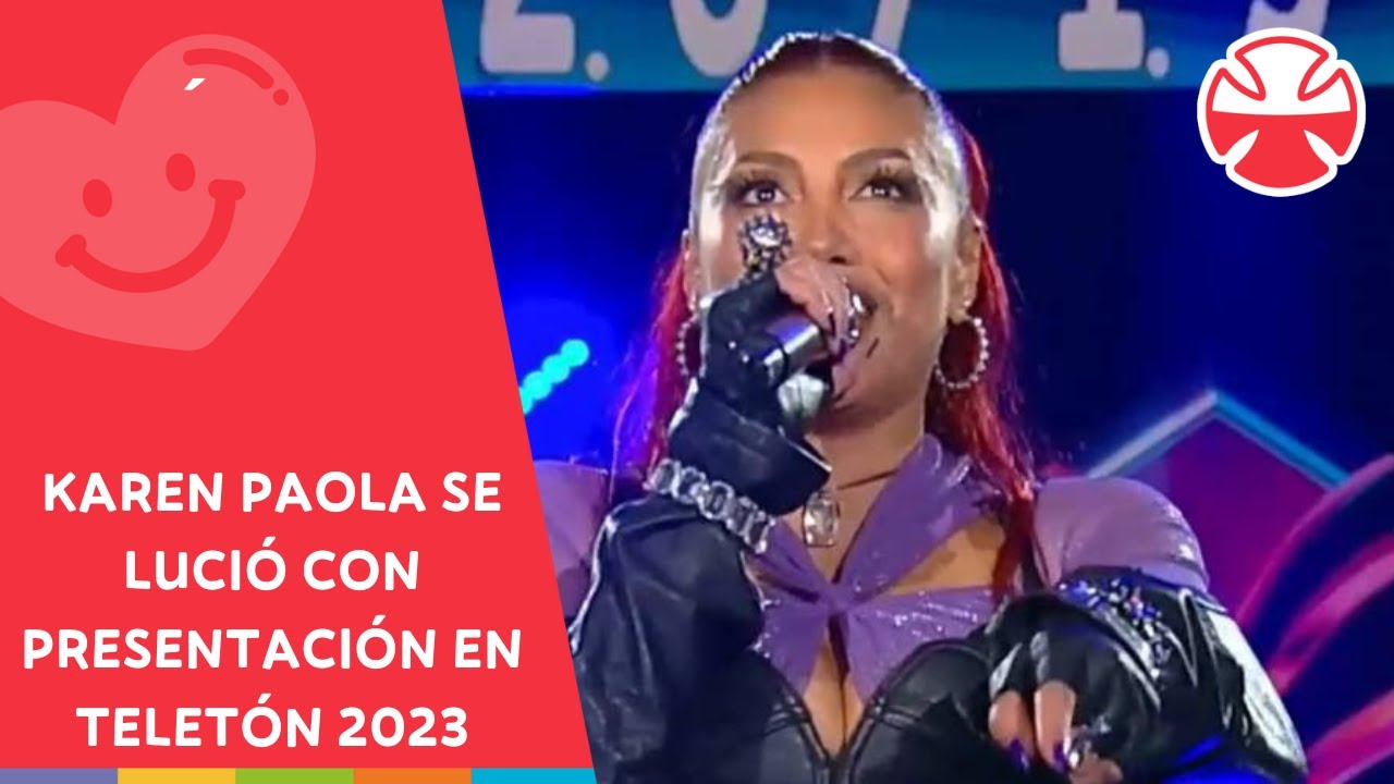 Karen Paola en Teletón 2023
