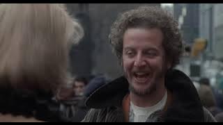 Home Alone 2 Marv gets slapped and punched by a women scene 4K