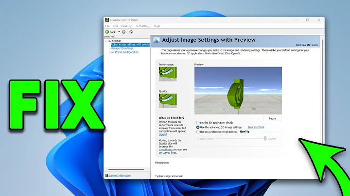 How to FIX NVIDIA Control Panel is Not Opening (2025)