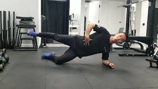 Modified Side Plank + Leg Lift