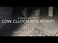 Low Clutch Bite Point? How I Did a Quick Fix. Freelander and other cars