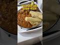 Boiled Cassava with Yummy Peanut Stew #africa #food