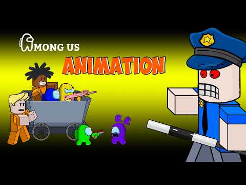 [어몽어스 Among Us] Try Hard DIG TO ESCAPE Roblox - AMONG US FUNNY ANIMATION