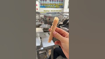 Mini Egg Roll Making Machine /Thai Coconut Roll Making Machine